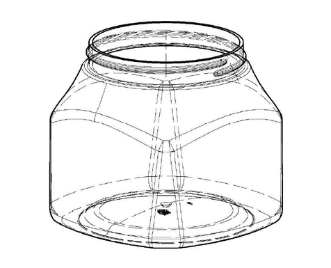250g Oval Cream Jar