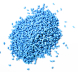 pile of light blue dye powder